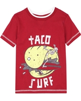 Boboli Boys T-shirt with Cool Taco Surf Print