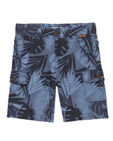 Boboli Boys Terry Shorts in Tropical Print