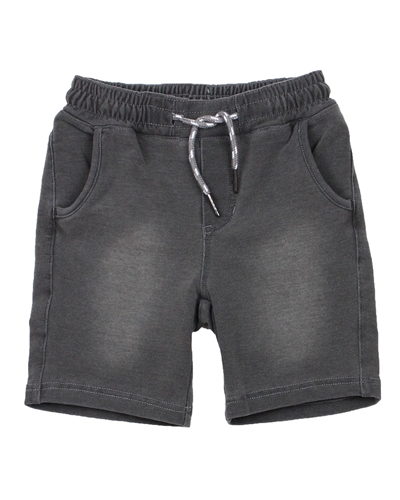 Boboli Boys Terry Bermuda Shorts in Grey
