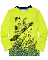 Boboli Boys T-shirt with Snowboard Graphic