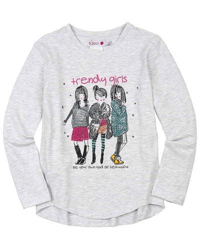 Boboli T-shirt with Girls Print