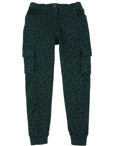 Boboli Sweatpants in Cheetah Print