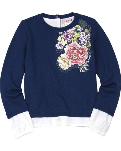 Boboli Layered Look Pullover