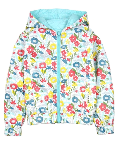 Boboli Girls Reversible Windbreaker Jacket