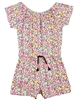 Boboli Girls Jersey Romper in Small Floral Print