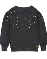 Boboli Girls Sweatshirt with Beads Applique