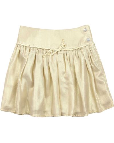Boboli Girls Shiny Chiffon Skirt