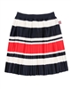 Boboli Girls Striped Plisse Skirt