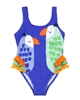 Boboli Girls One-piece Swimsuit with Parrots