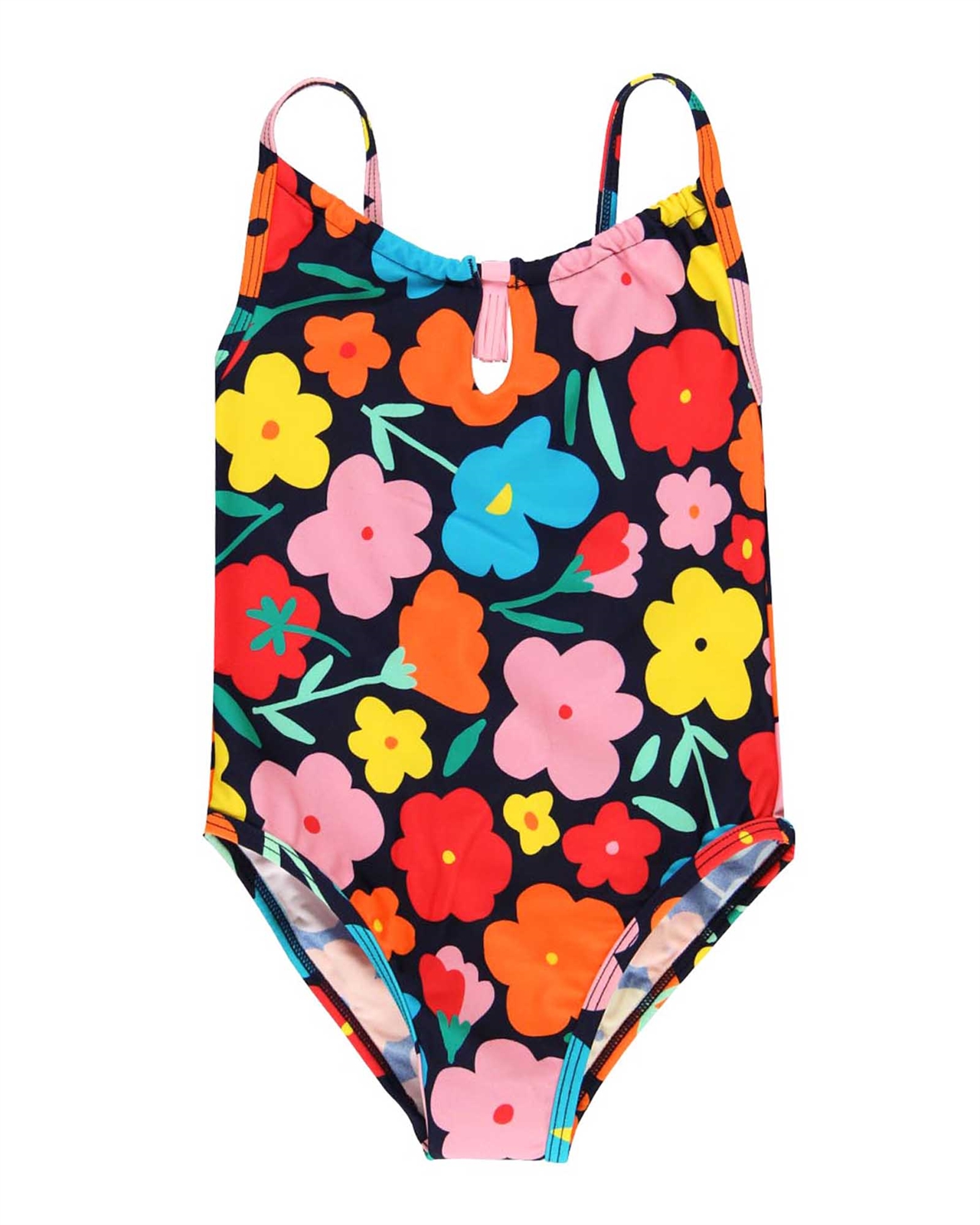 BOBOLI Girl's One-piece Swimsuit in Floral Print - Spring/Summer 2020 ...