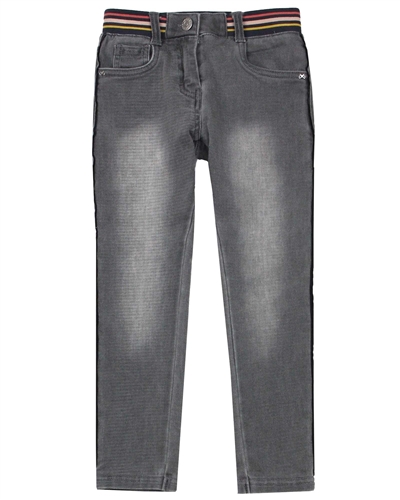 Boboli Girls Jogg Jeans with Elastic Waistband