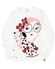 Boboli Girls T-shirt with Dalmatian Print