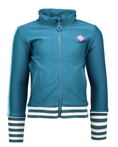 B.Nosy Sporty Cardigan in Turquoise