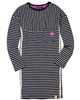B.Nosy Striped Jersey Dress with Lurex