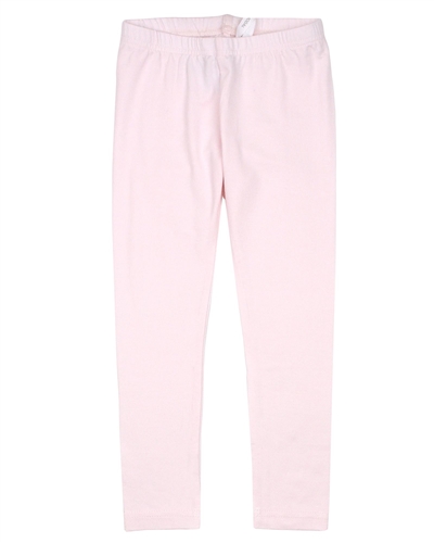 COCCOLI Girls' Basic Leggings in Pale Pink