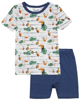 COCCOLI Boys Shorts Pyjamas Set in Toucans Print