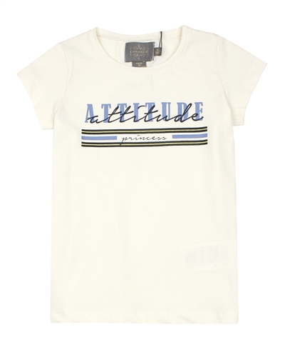 Creamie Girl's Short Sleeve T-shirt with Print