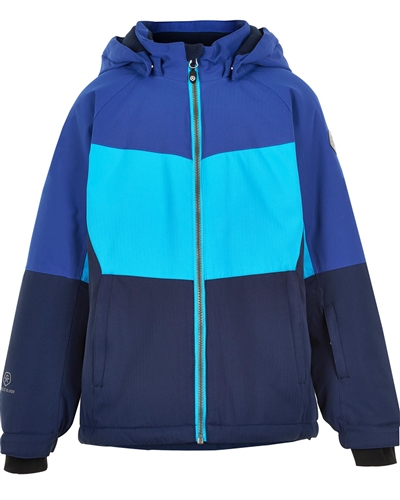 COLOR KIDS Boys' Colour-block Ski Jacket in Blue