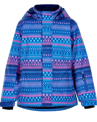 COLOR KIDS Boys' Ski Jacket in Circles Print