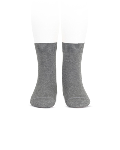 CONDOR Boys' Basic Short Socks in Grey