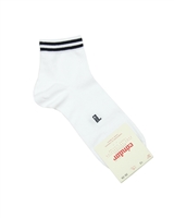 CONDOR Boys' Ankle Sport Socks with Black Stripes