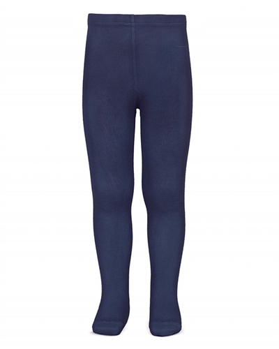 CONDOR Girls' Basic Tights in Navy