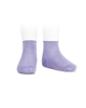 CONDOR Girls' Basic Ankle Socks in Light Purple
