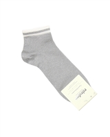 CONDOR Girls' Shiny Ankle Socks in Grey