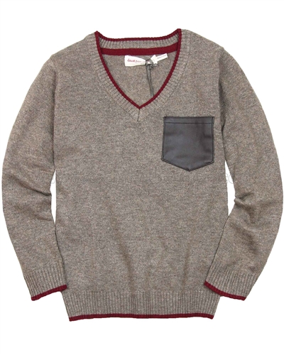 Deux par Deux Taupe Sweater Maestro!