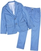 Deux par Deux Blue Jacket and Pants Cool Class