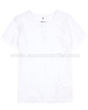 Deux par Deux White Henley T-shirt Surf Away