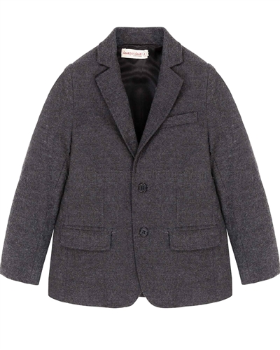 Deux par Deux Charcoal Blazer Suit up