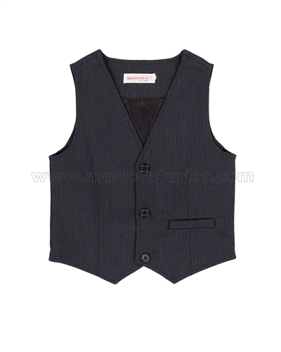 Deux par Deux Anthracite Vest Suit up