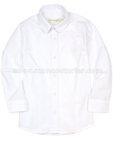 DEUX PAR DEUX Boys' Basic White Shirt Suit up, Sizes 2-12