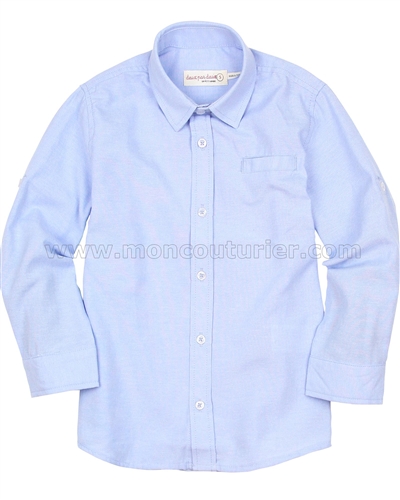 Deux par Deux Basic Blue Shirt Suit up
