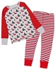 Deux par Deux Christmas Pants and T-shirt Pyjamas Set
