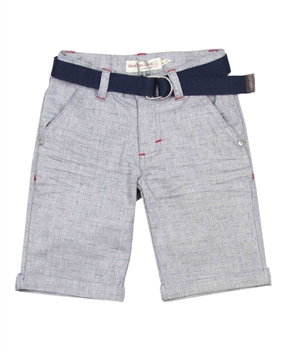 Deux par Deux Shorts with Belt I Believe I Can Fly