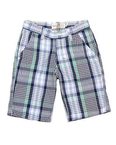 Deux par Deux Plaid Shorts Woody Buddy