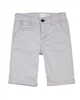 Deux par Deux  Twill Bermuda Shorts in Gray Only Pirates Allowed