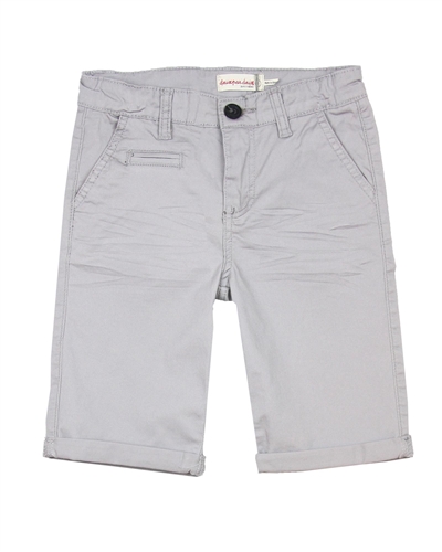Deux par Deux  Twill Bermuda Shorts in Gray Only Pirates Allowed