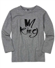 Deux par Deux Boys Gray T-shirt Night King