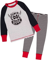 Deux par Deux Boys Pyjamas Set with Striped Pants