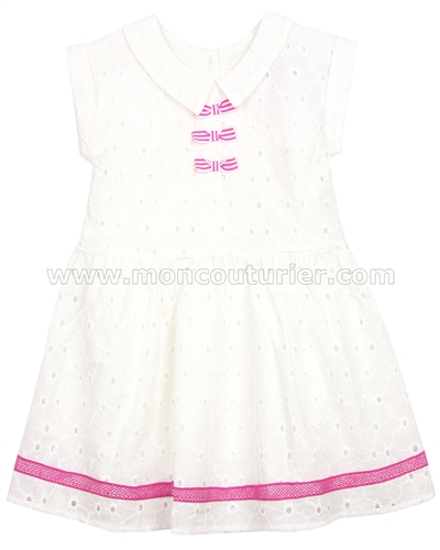 Deux par Deux Lace Embroidery Dress Feathery Friend