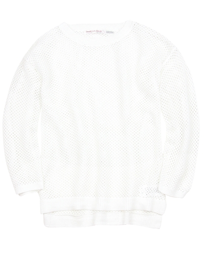 Deux par Deux Mesh Sweater In the Mood