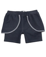 DEUX PAR DEUX Girls' Jegging Shorts Navy, Sizes 2-12
