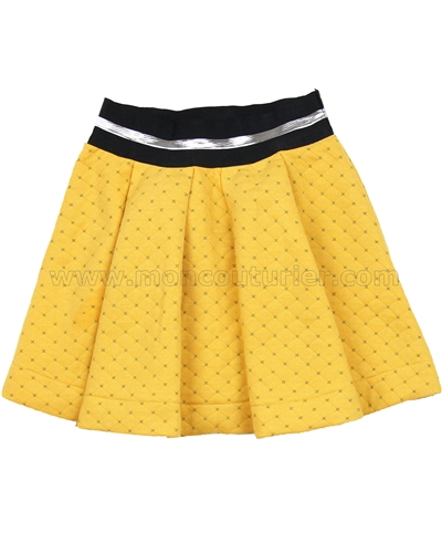 Deux par Deux Yellow Skirt Print Paris Je T'aime