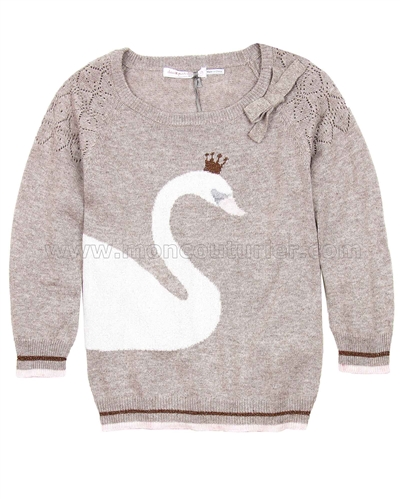 Deux par Deux Sweater with Swan Dancing Queen