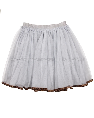 Deux par Deux Gray Tulle Skirt Dancing Queen