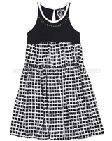 Deux par Deux Check Dress So Happy