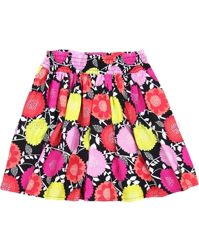 Deux par Deux Skirt in Floral Print So Happy